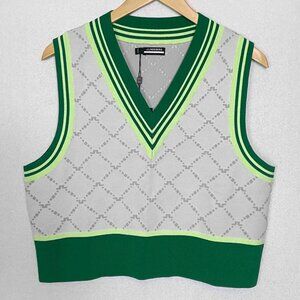 J. Lindeberg Green and Gray Women's Top